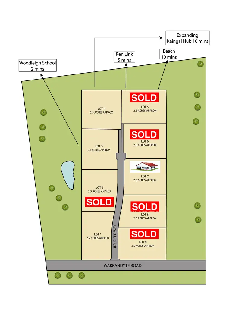 Third view of Homely land listing, Lot 9 435 Warrandyte Road, Langwarrin South VIC 3911