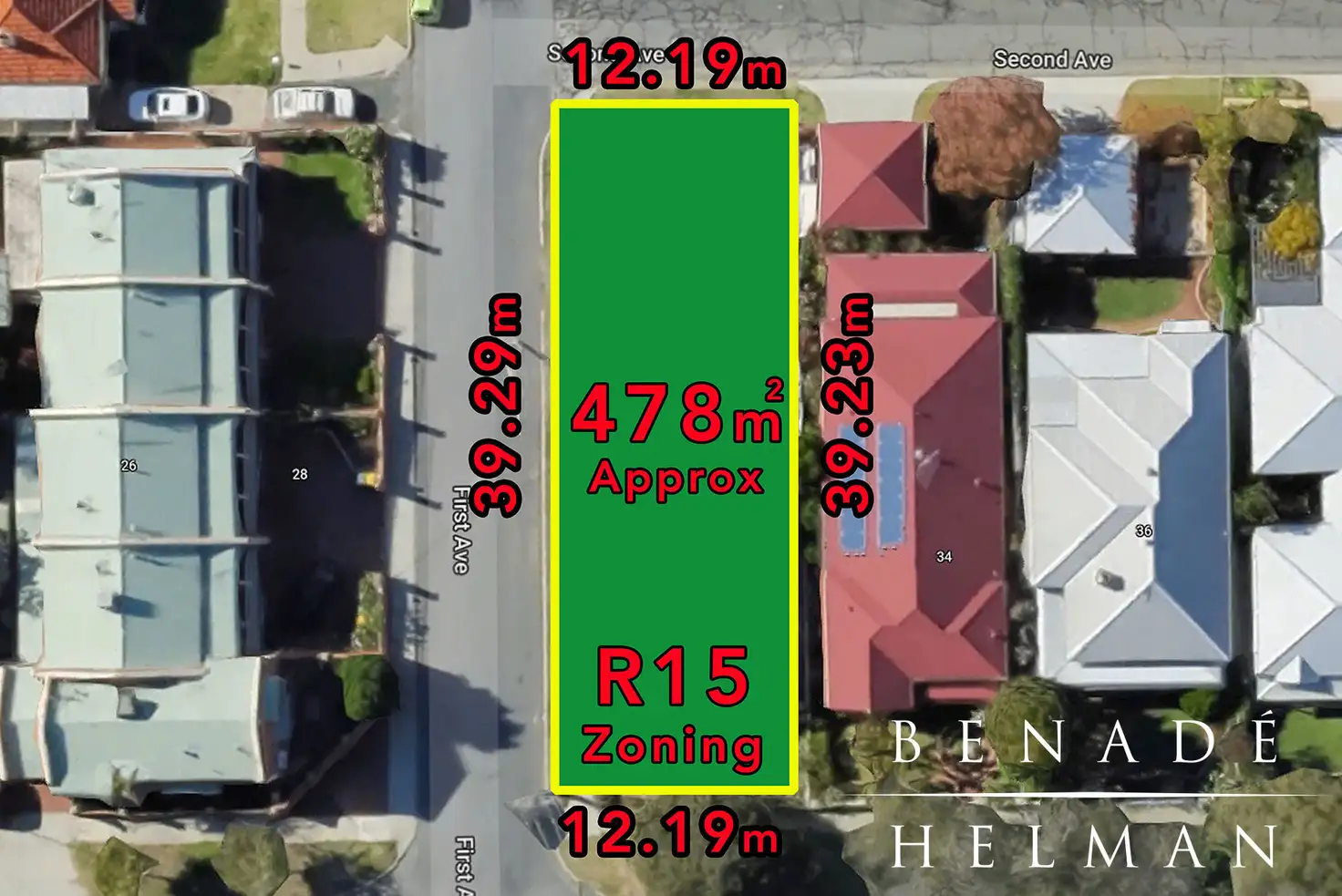 Main view of Homely land listing, 32 Hovia Terrace, Kensington WA 6151