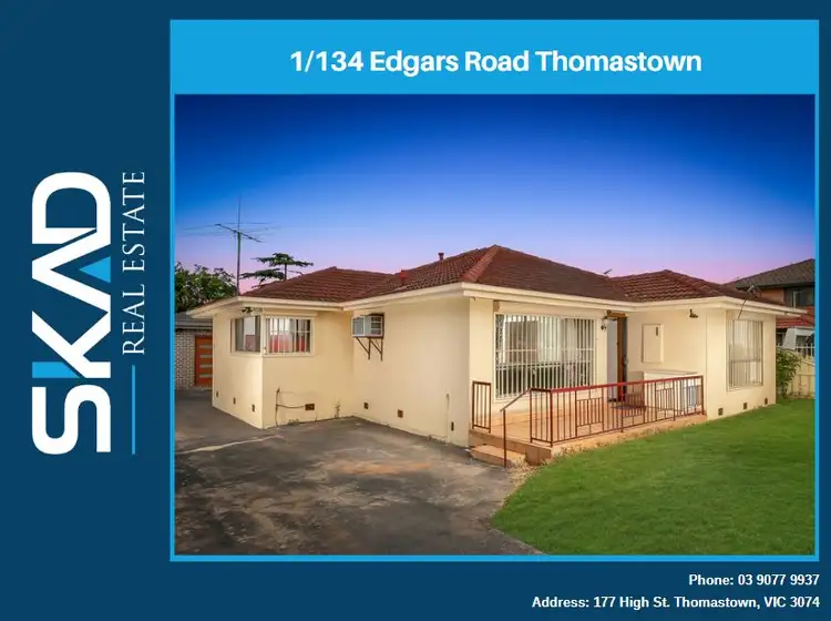 Second view of Homely house listing, 1/134 Edgars Road, Thomastown VIC 3074