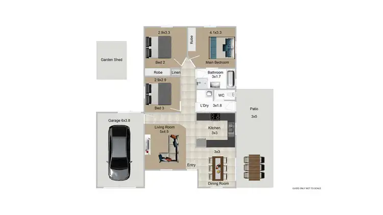 Third view of Homely house listing, 1 Redwood Place, Yamanto QLD 4305