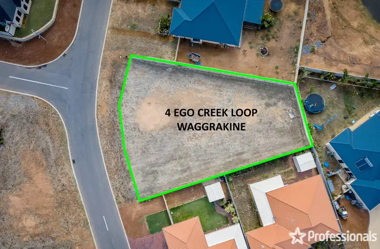 Main view of Homely land listing, 4 Ego Creek Loop, Waggrakine WA 6530