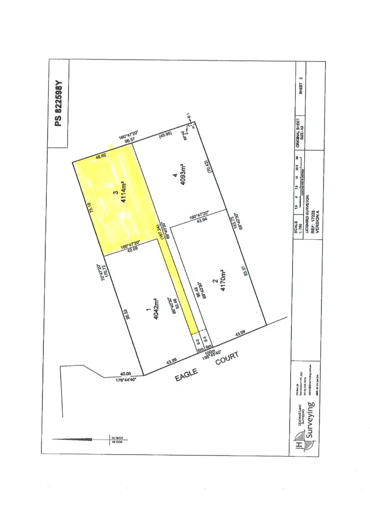 Third view of Homely land listing, Lot 3/116 Eagle Court, Teesdale VIC 3328