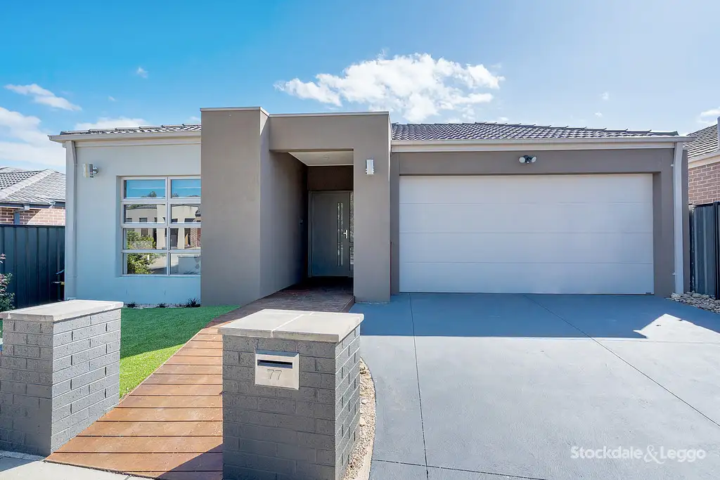 Main view of Homely house listing, 77 Bridgehaven Drive, Craigieburn VIC 3064