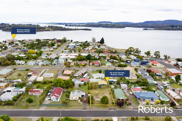 Main view of Homely land listing, 26 Scott Street, Beauty Point TAS 7270