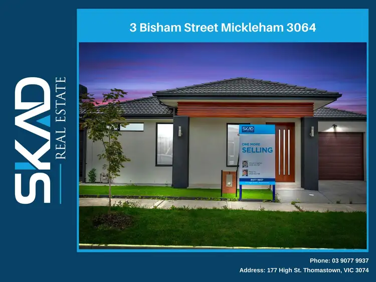 Main view of Homely house listing, 3 Bisham Street, Mickleham VIC 3064