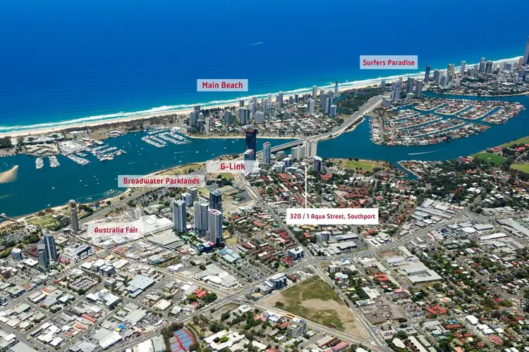 Third view of Homely apartment listing, 320/1 Aqua Street, Southport QLD 4215