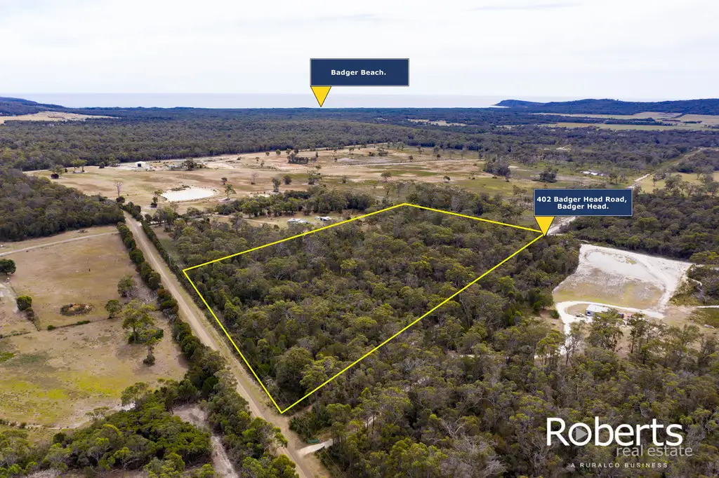 Main view of Homely land listing, 402 Badger Head Road, Badger Head TAS 7270