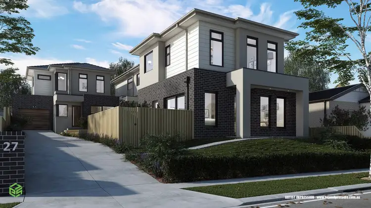 Main view of Homely townhouse listing, 2/27 Havana Crescent, Frankston VIC 3199