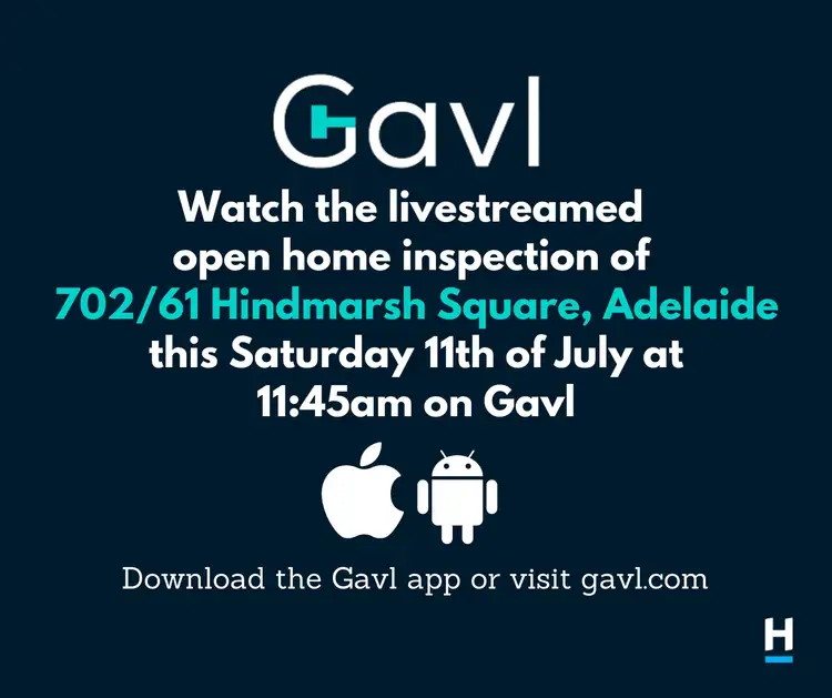 Second view of Homely apartment listing, 702/61 Hindmarsh Square, Adelaide SA 5000