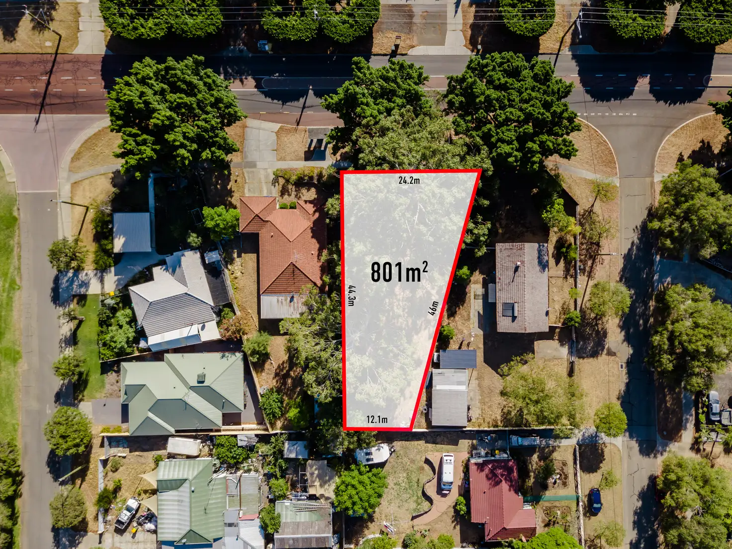 Main view of Homely land listing, 44 Medina Avenue, Medina WA 6167