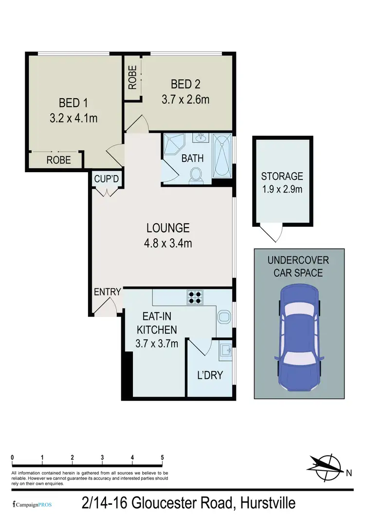 Seventh view of Homely unit listing, 2/14-16 Gloucester Road, Hurstville NSW 2220