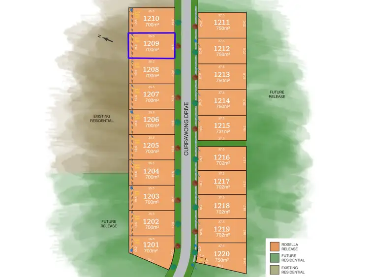 Lot 1209 Currawong Drive, Tamworth NSW 2340
