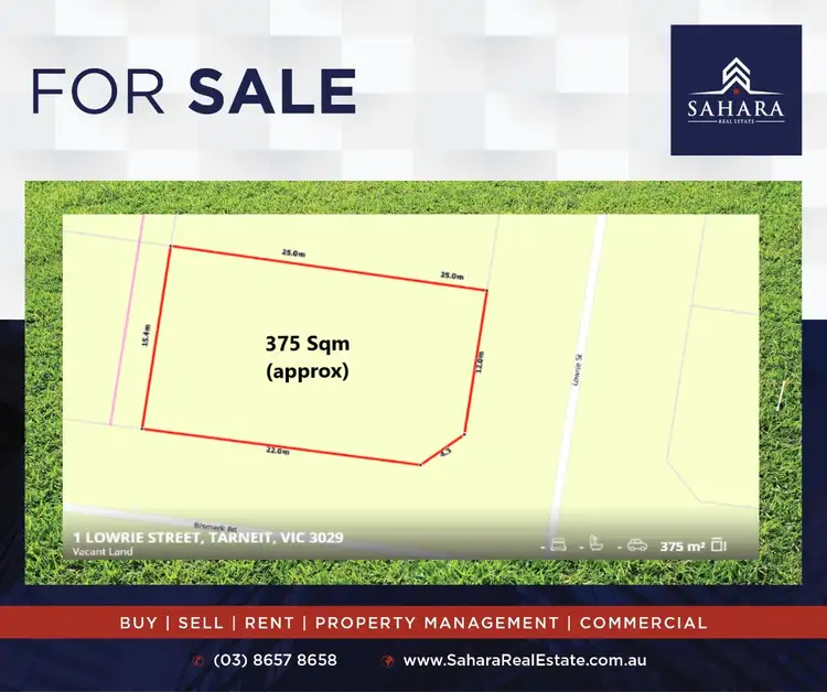 Main view of Homely land listing, 1 Lowrie Street, Tarneit VIC 3029