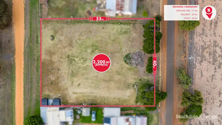Third view of Homely land listing, 44 Main Street, Corindhap VIC 3352
