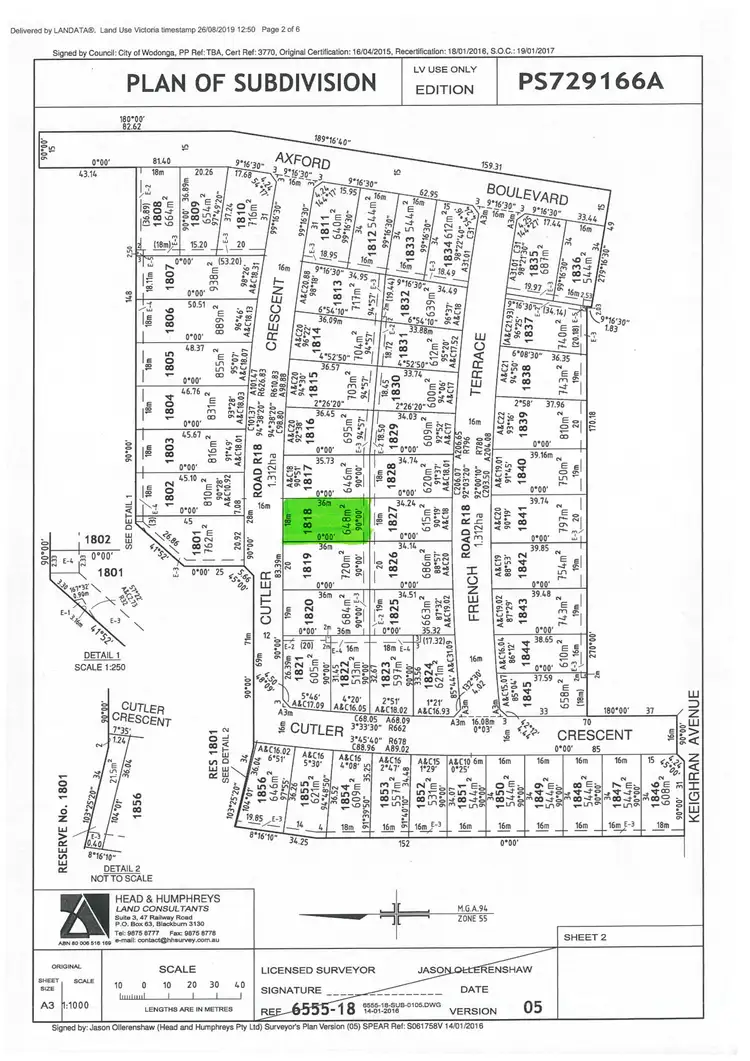 Fifth view of Homely land listing, 13 Cutler Crescent, Wodonga VIC 3690