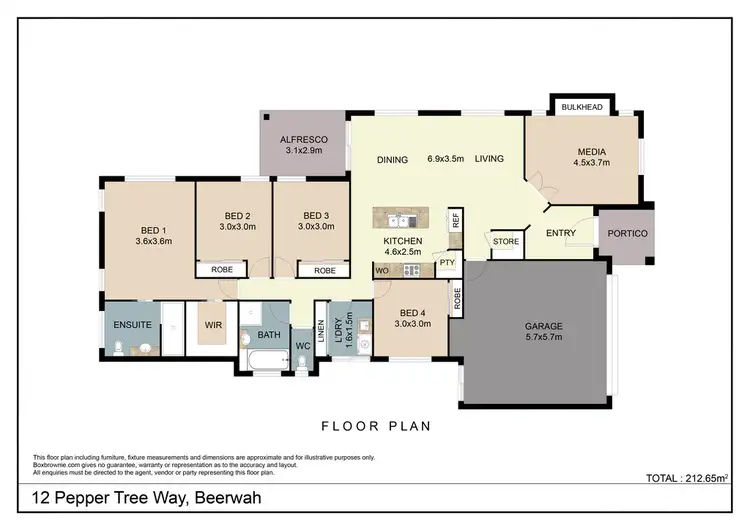Fifth view of Homely house listing, 12 Pepper Tree Way, Beerwah QLD 4519