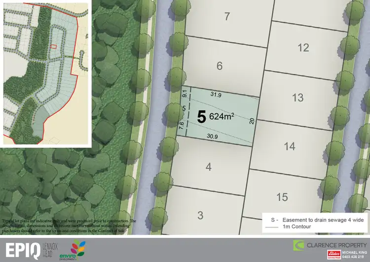 Main view of Homely land listing, Lot 5 Release 5 EPIQ, Lennox Head NSW 2478