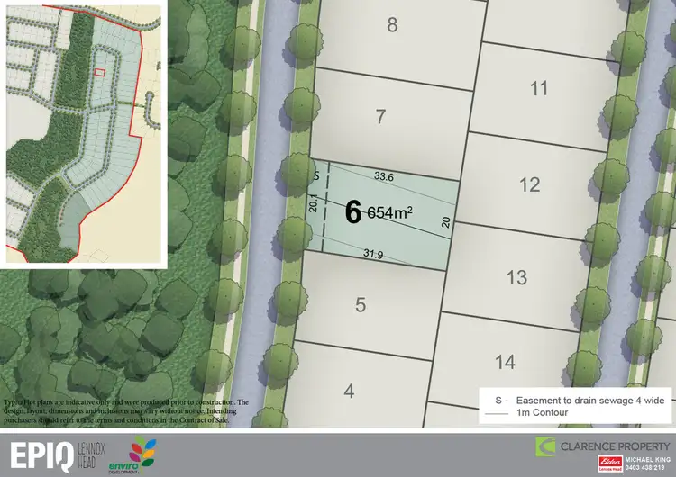 Main view of Homely land listing, Lot 6 Release 5 EPIQ, Lennox Head NSW 2478