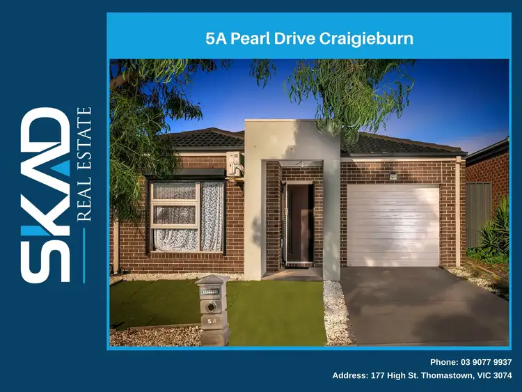 Main view of Homely unit listing, 5A Pearl Drive, Craigieburn VIC 3064