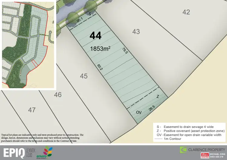 Lot 44 Release 5 EPIQ, Lennox Head NSW 2478