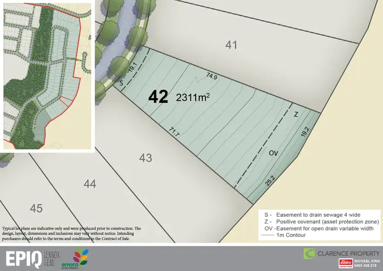 Main view of Homely land listing, Lot 42 Release 5 EPIQ, Lennox Head NSW 2478