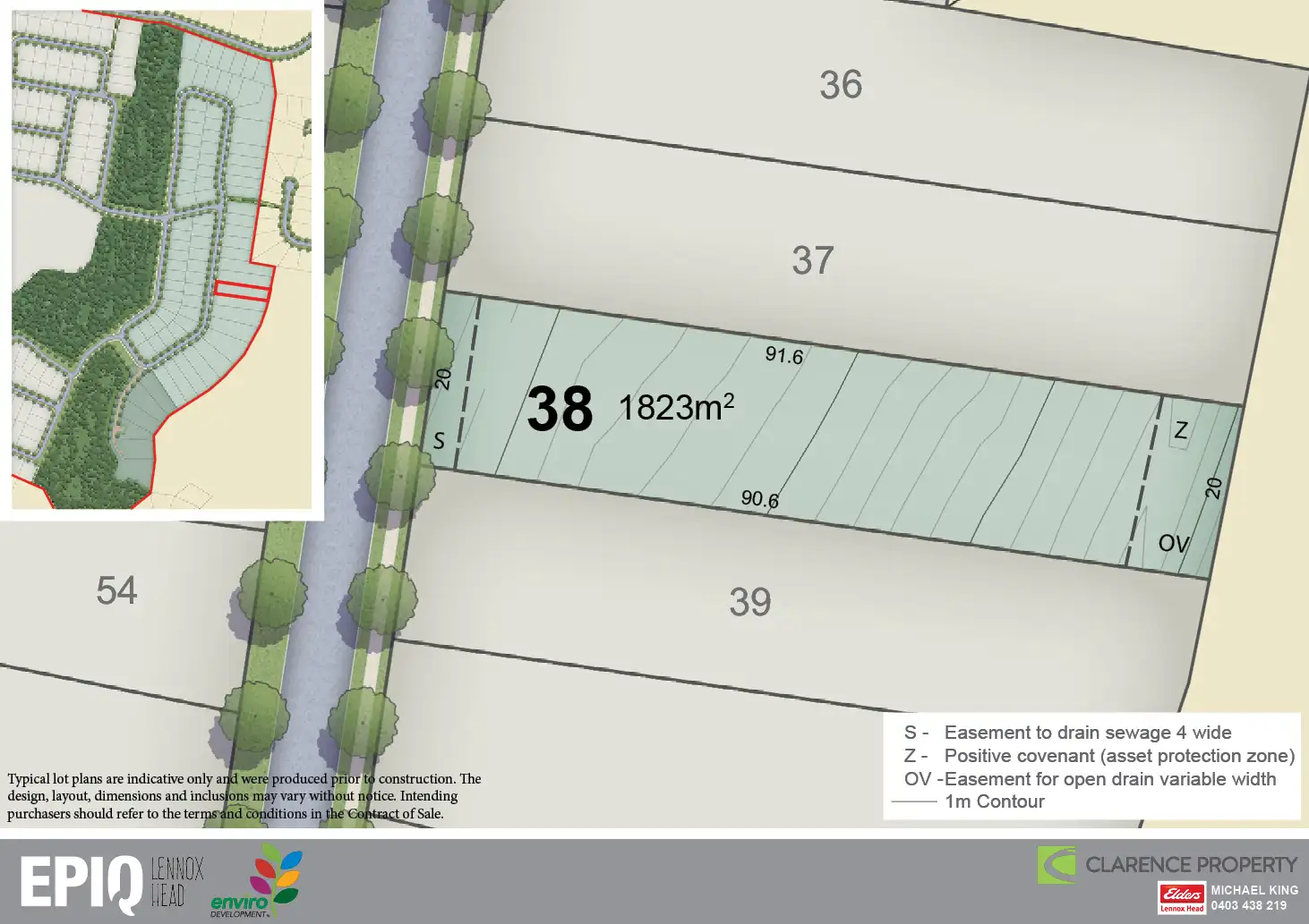 Main view of Homely land listing, Lot 38 Release 5 EPIQ, Lennox Head NSW 2478