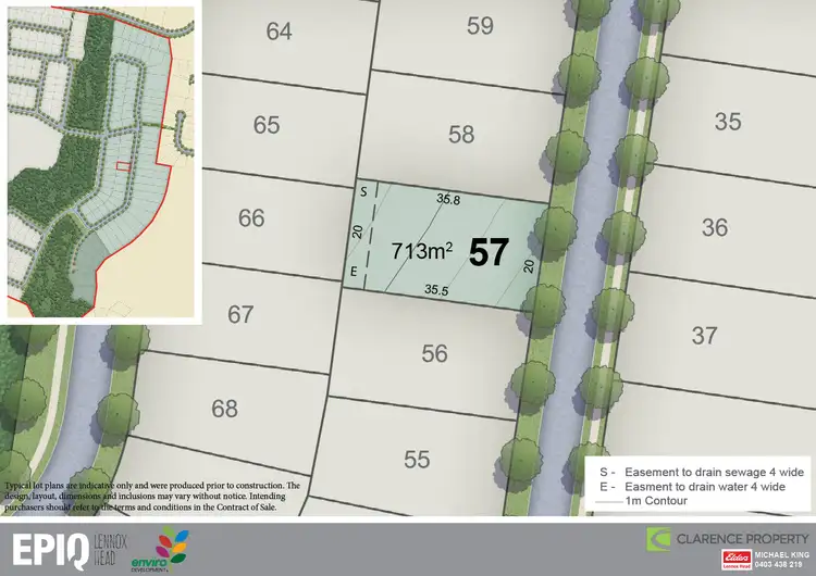 Main view of Homely land listing, Lot 57 Release 5 EPIQ, Lennox Head NSW 2478