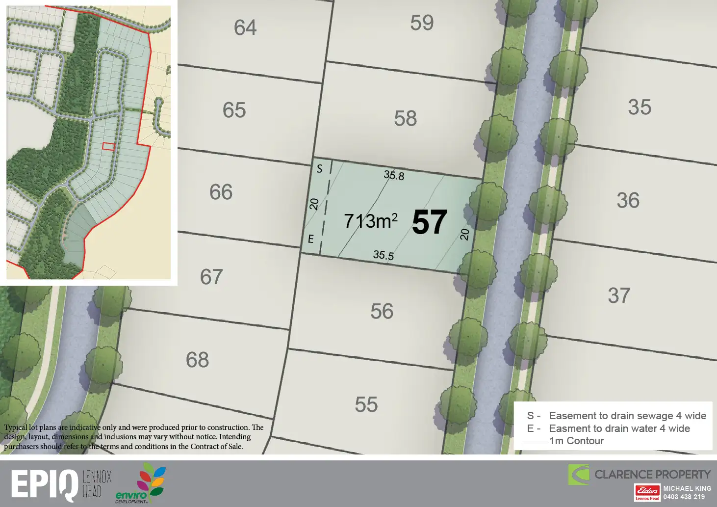 Main view of Homely land listing, Lot 57 Release 5 EPIQ, Lennox Head NSW 2478