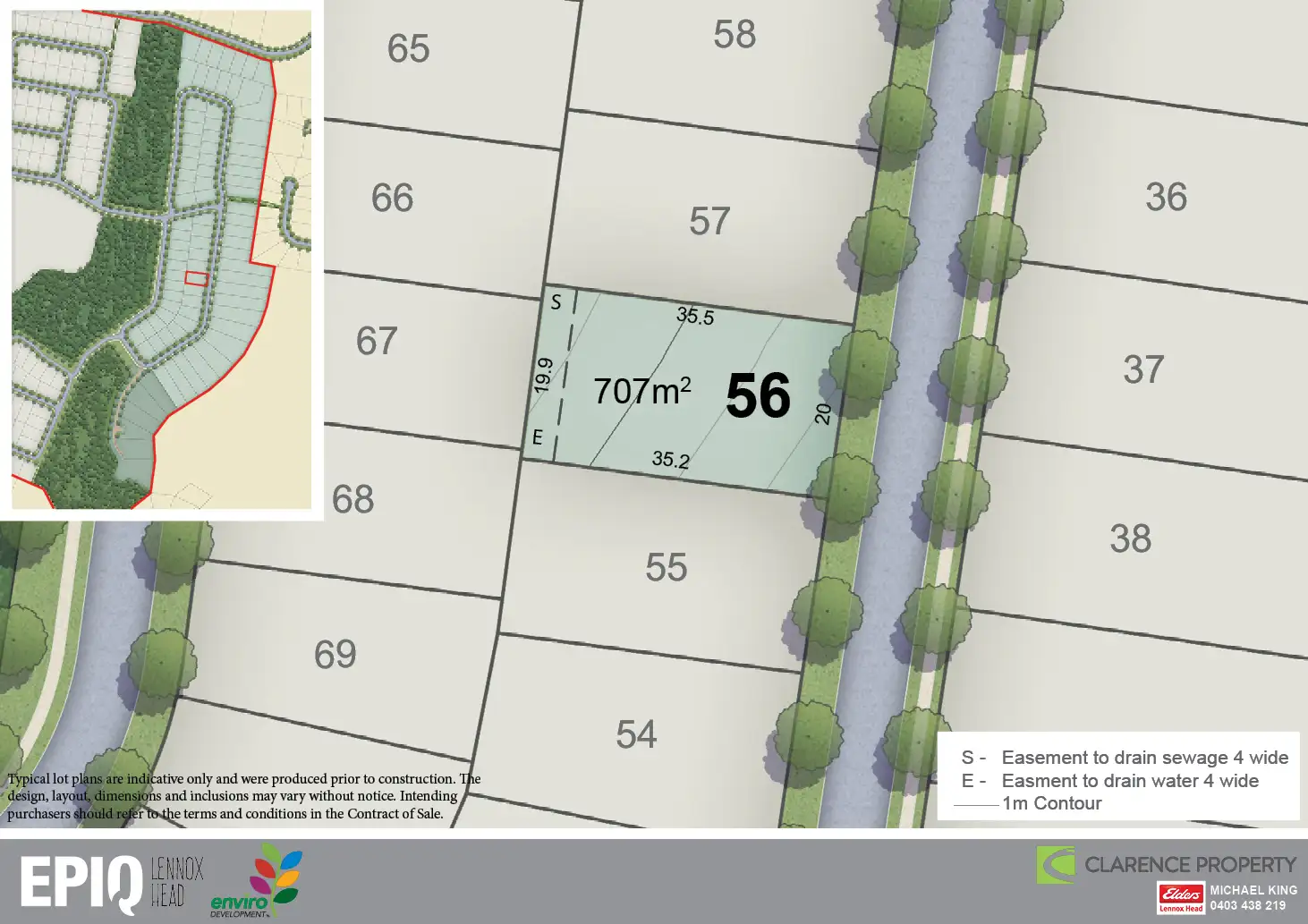 Main view of Homely land listing, Lot 56 Release 5 EPIQ, Lennox Head NSW 2478