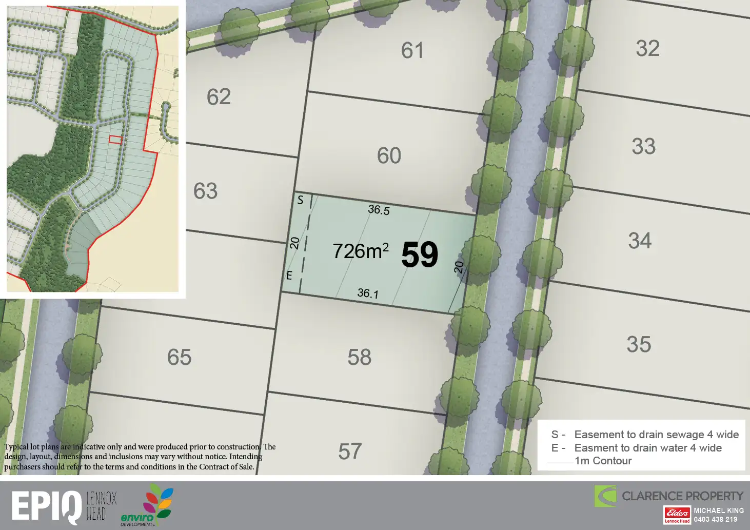 Main view of Homely land listing, Lot 59 Release 5 EPIQ, Lennox Head NSW 2478