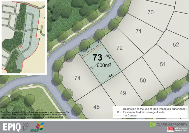 Main view of Homely land listing, Lot 73 Release 5 EPIQ, Lennox Head NSW 2478