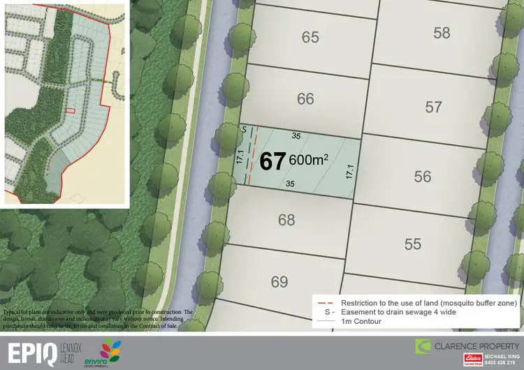 Main view of Homely land listing, Lot 67 Release 5 EPIQ, Lennox Head NSW 2478