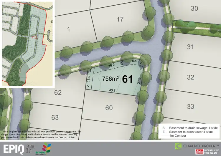 Main view of Homely land listing, Lot 61 Release 5 EPIQ, Lennox Head NSW 2478