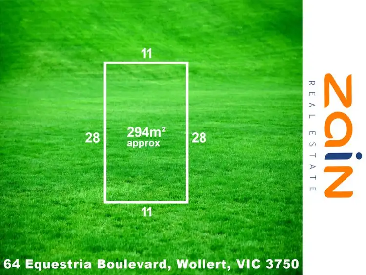Main view of Homely land listing, 64 Equestria Boulevard, Wollert VIC 3750