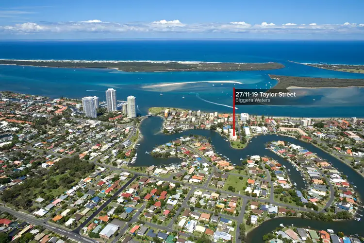 Second view of Homely apartment listing, 27/11-19 Taylor Street, Biggera Waters QLD 4216