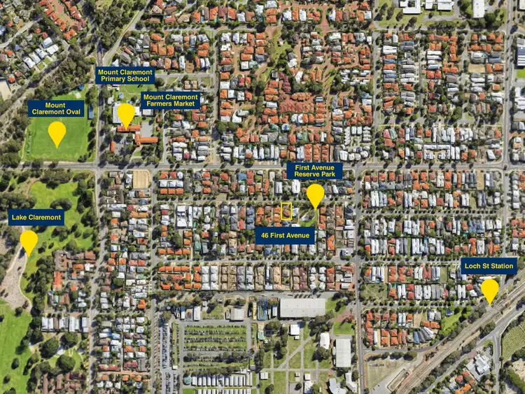 Second view of Homely house listing, 46 First Avenue, Claremont WA 6010
