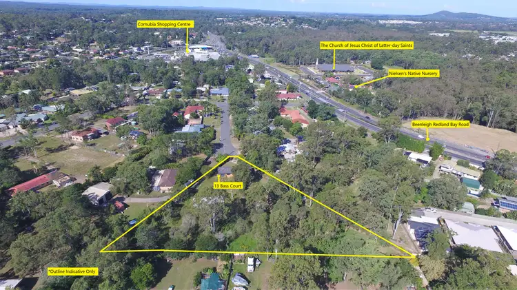 Main view of Homely land listing, 13 Bass Ct, Loganholme QLD 4129