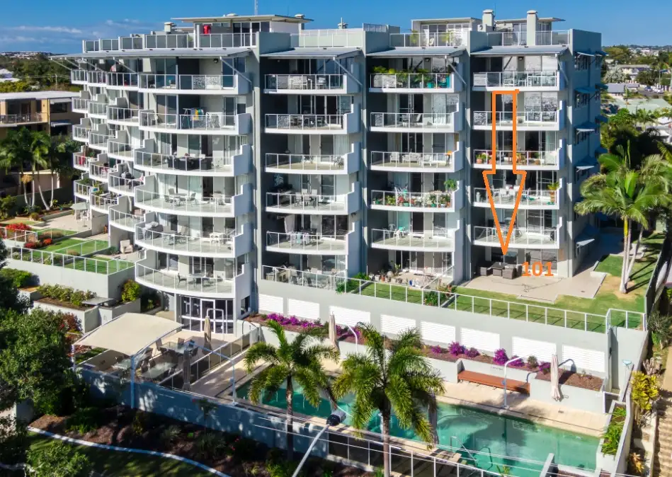 Main view of Homely unit listing, 101/239 The Esplanade, Pialba QLD 4655