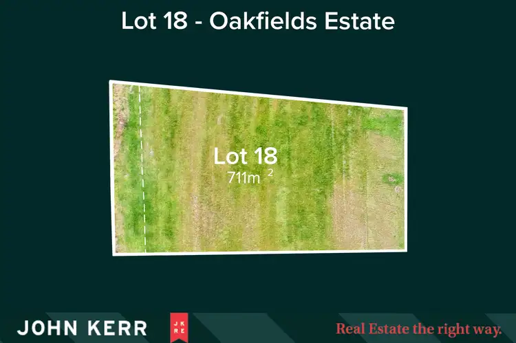 Main view of Homely land listing, (Lot 18) 17 Oakfield Place, Trafalgar VIC 3824