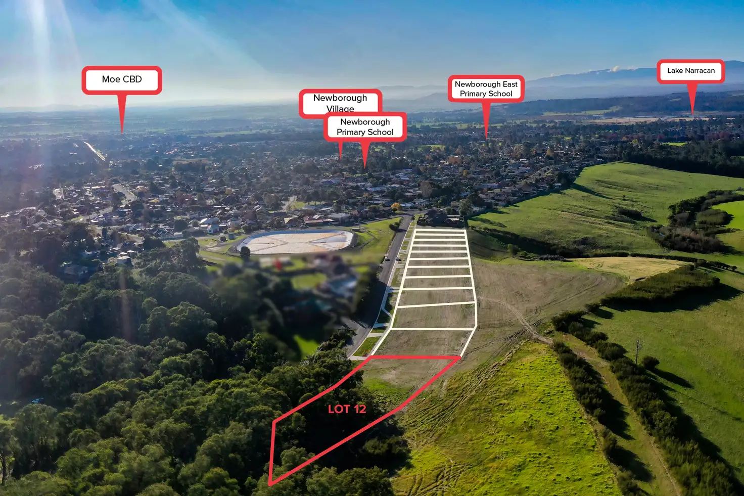 Main view of Homely land listing, 12 271 Haunted Hills Road, Newborough VIC 3825