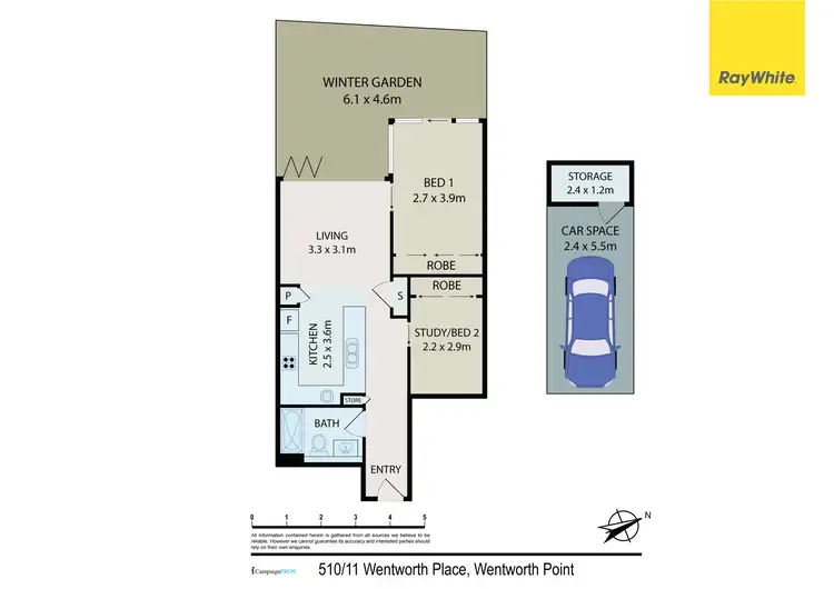 Seventh view of Homely apartment listing, 510/11 Wentworth Place, Wentworth Point NSW 2127