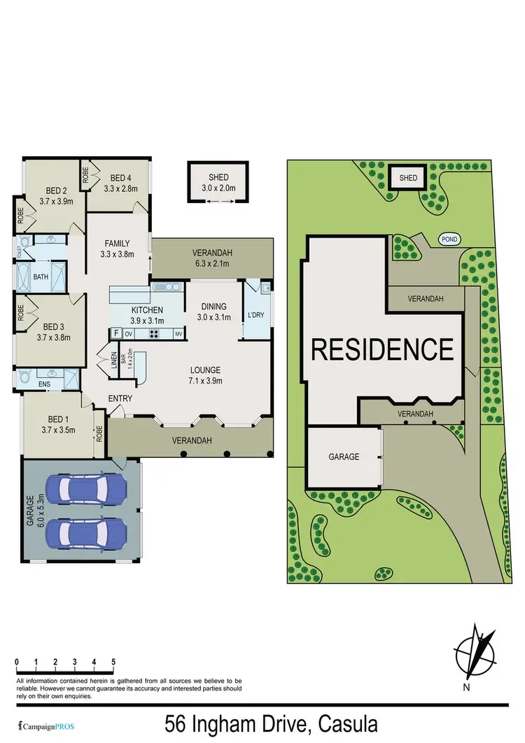 Seventh view of Homely house listing, 56 Ingham Drive, Casula NSW 2170