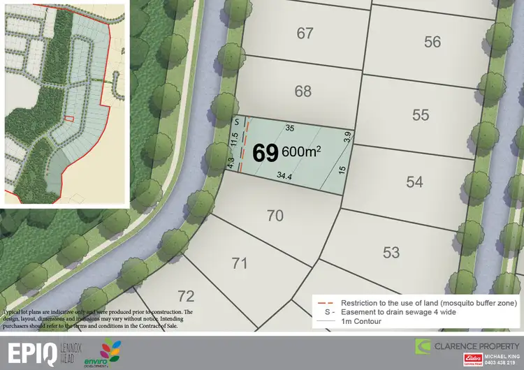 Main view of Homely land listing, Lot 69 Release 5 EPIQ, Lennox Head NSW 2478