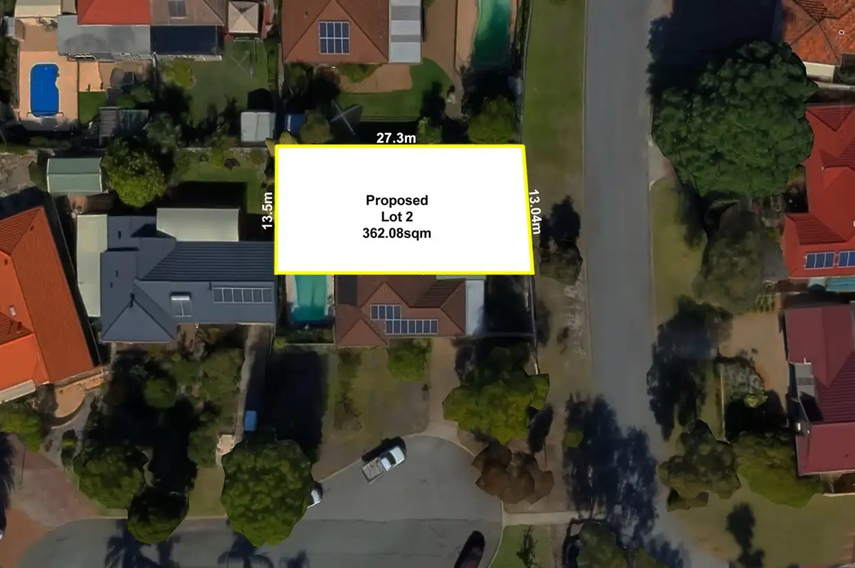 Main view of Homely land listing, Lot 2@13 Bryne Place, Leeming WA 6149