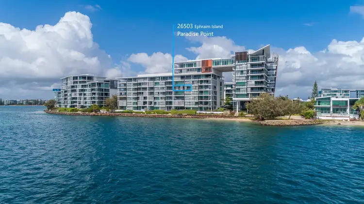 Second view of Homely apartment listing, 26503 Ephraim Island, Paradise Point QLD 4216
