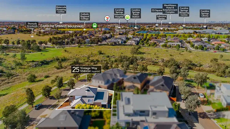 Second view of Homely house listing, 25 Vintage Way, Caroline Springs VIC 3023