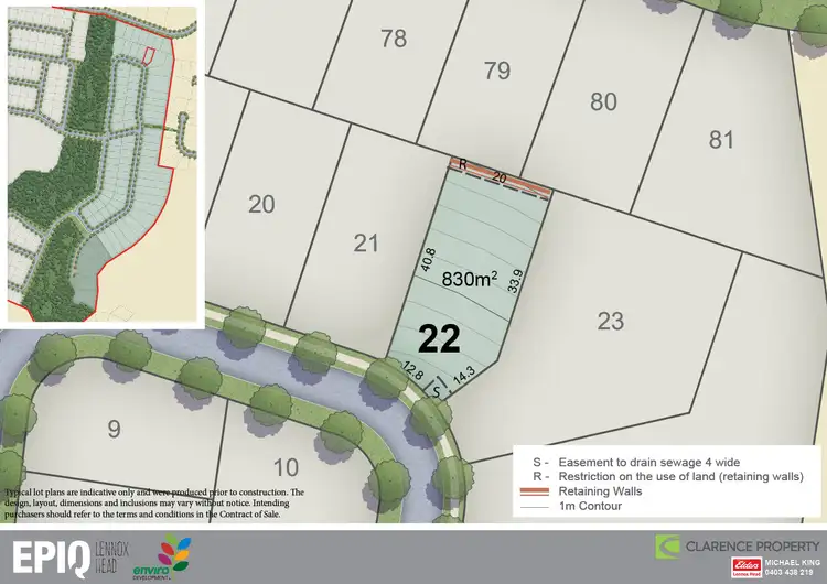Main view of Homely land listing, Lot 22 Release 5 EPIQ, Lennox Head NSW 2478