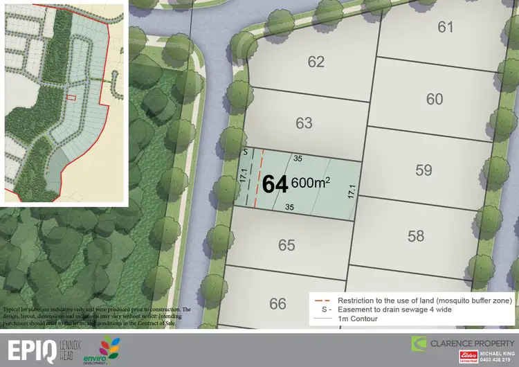 Main view of Homely land listing, Lot 64 Release 5 EPIQ, Lennox Head NSW 2478