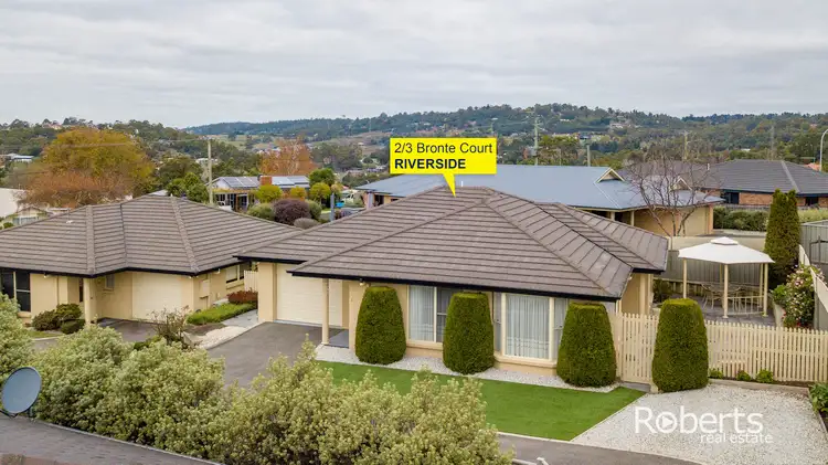 Main view of Homely unit listing, 2/3 Bronte Court, Riverside TAS 7250