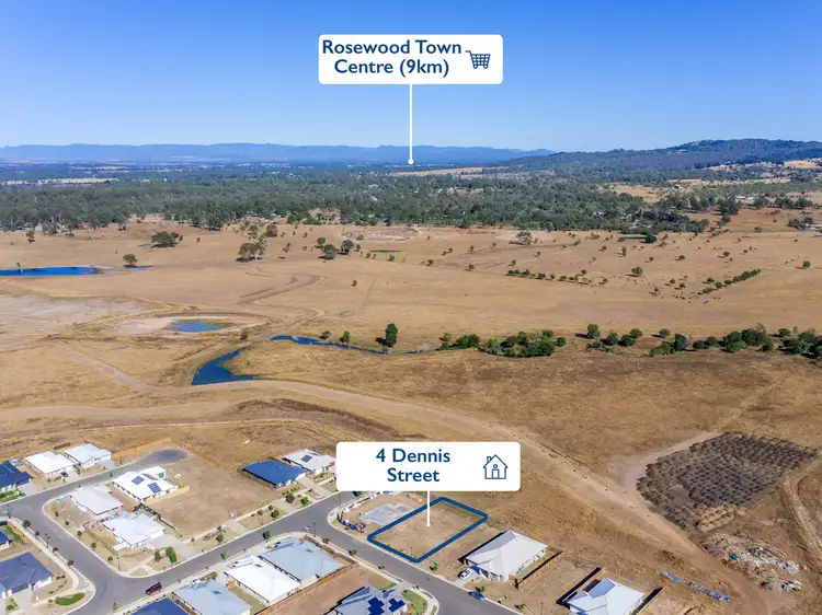 Second view of Homely land listing, 4 Dennis Street, Walloon QLD 4306